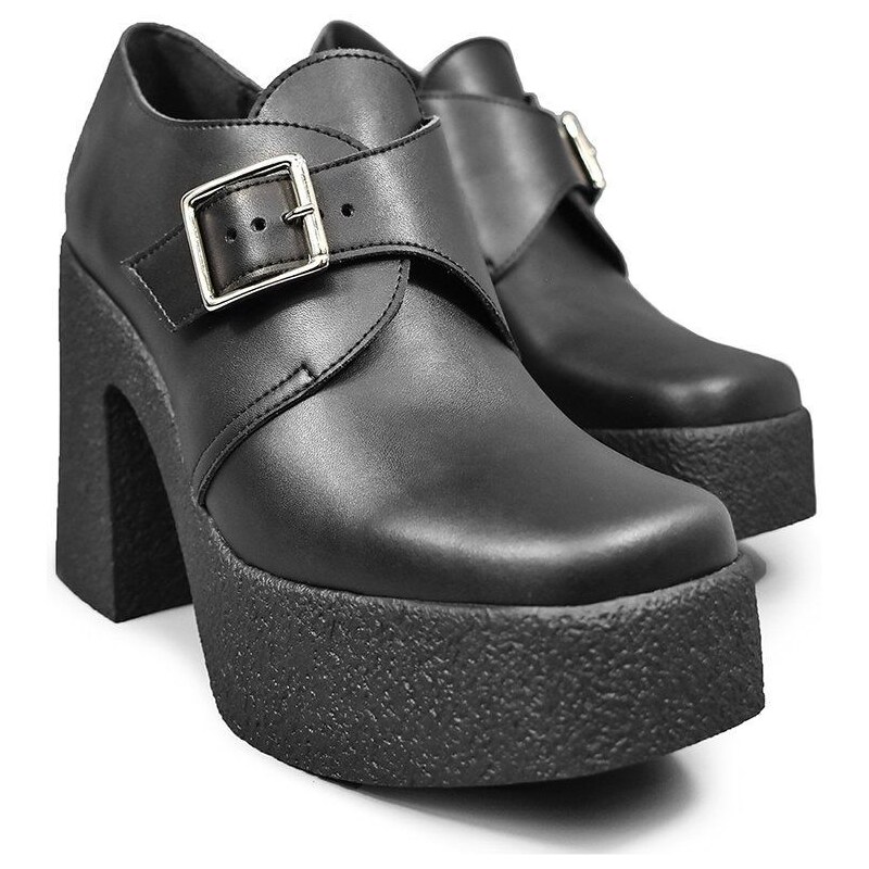 Κλειστά παπούτσια Altercore Rachel χρώμα: μαύρο