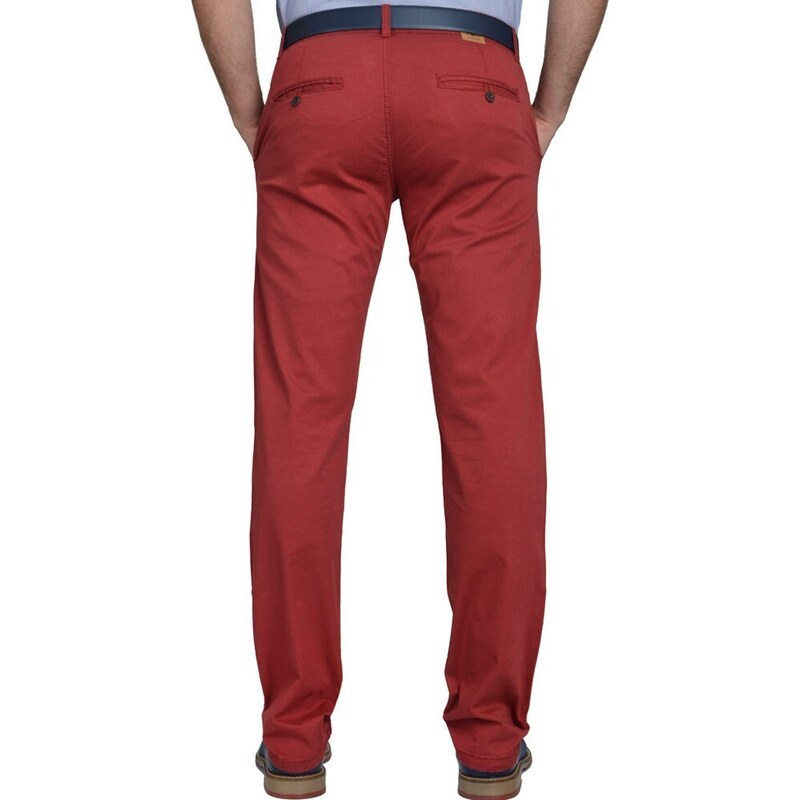 BELTIPO Ανδρικό κόκκινο παντελόνι chinos