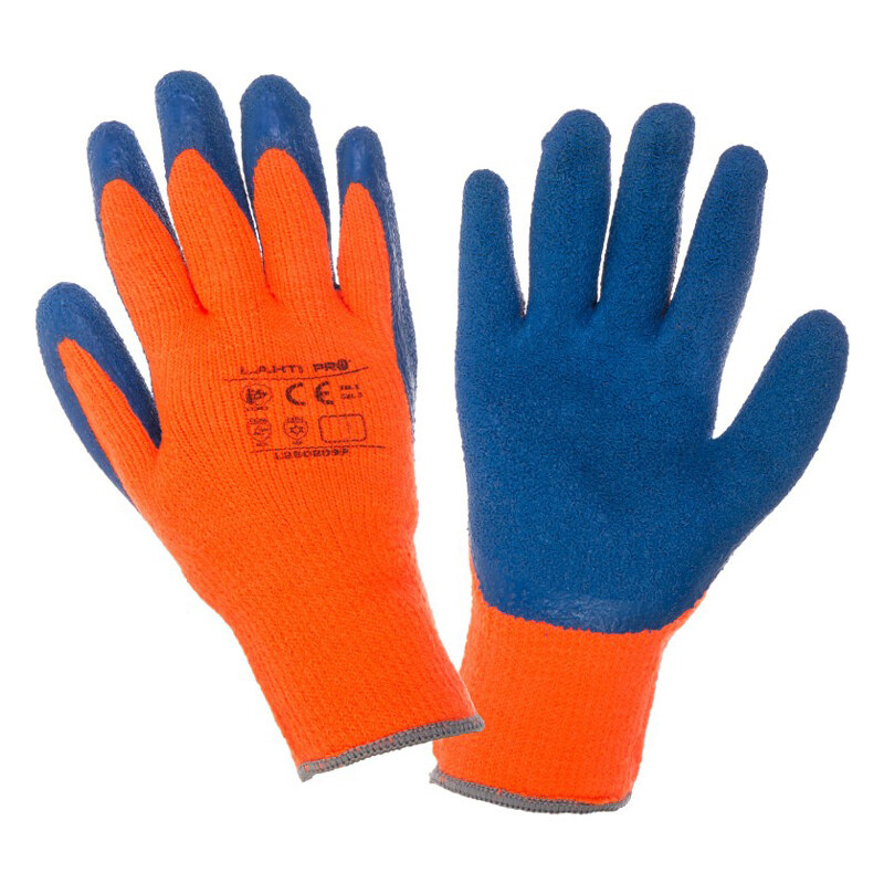 UMIDIGI LAHTI PRO γάντια εργασίας L2502 προστασία έως -50°C 10/XL πορτοκαλί-μπλε