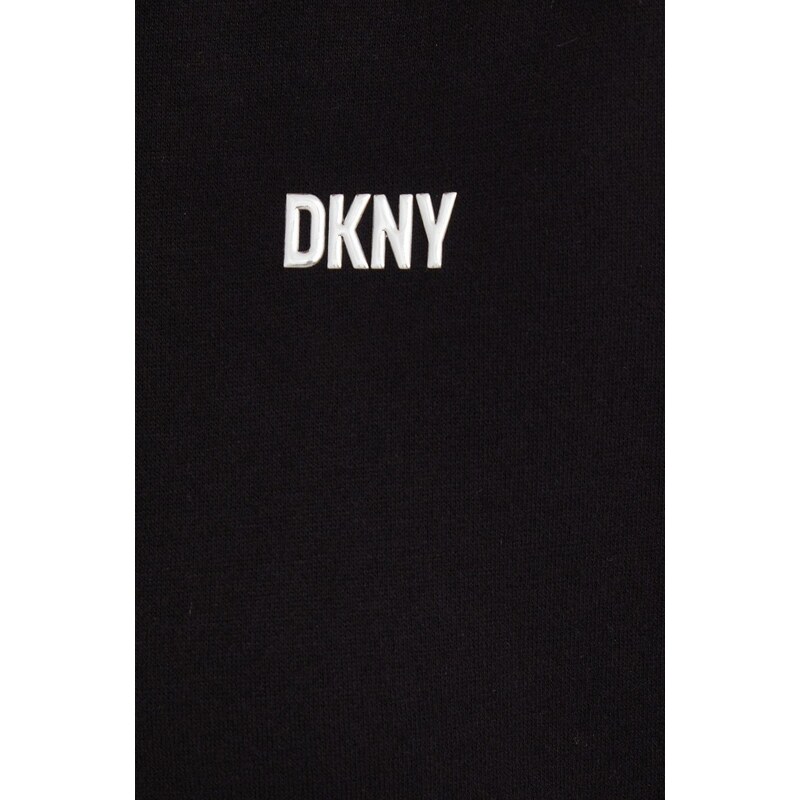 Μπλούζα Dkny χρώμα: μαύρο,
