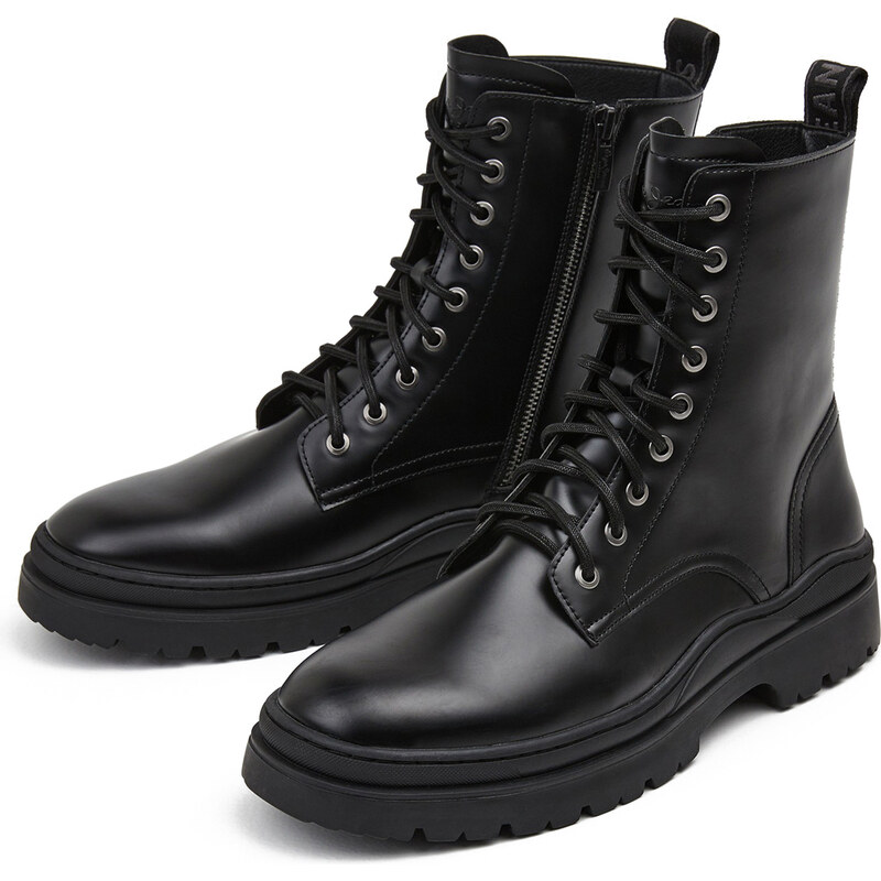 PEPE JEANS 'SODA' LACE-UP ANKLE BOOTS ΑΝΔΡΙΚΑ PMS50227-999