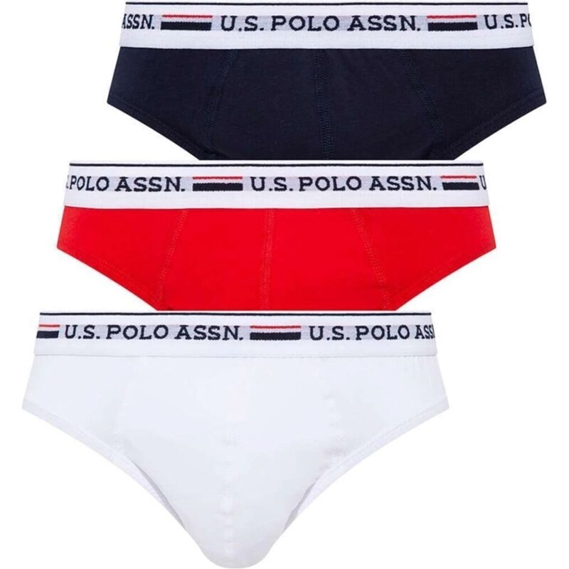 U.S. Polo ASSN. Ανδρικό Slip Logo Band - Τριπλό Πακέτο