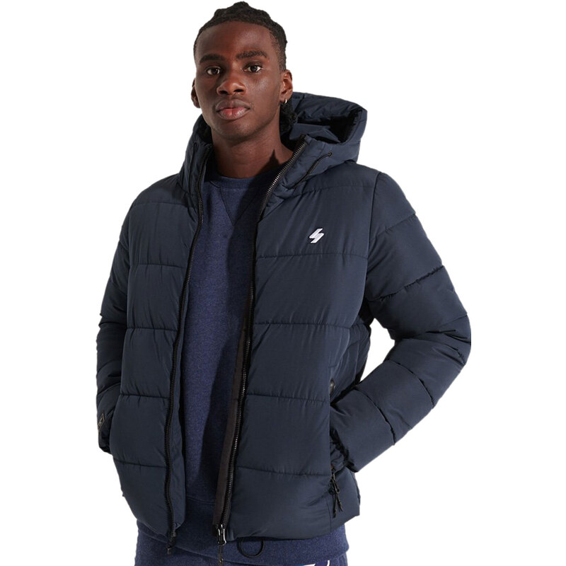 SUPERDRY HOODED SPORTS PUFFER ΜΠΟΥΦΑΝ ΑΝΔΡIKO M5011212A-98T