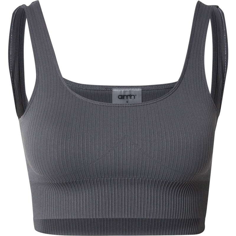 Aim'n Αθλητικό σουτιέν σκούρο γκρι