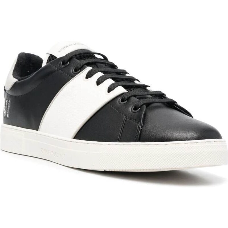 EMPORIO ARMANI Sneakers X4X597XN603 S174 black+off whi+l.grey
