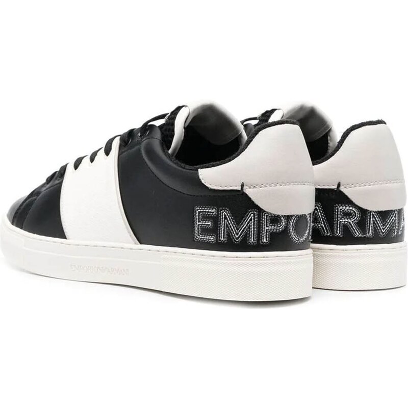 EMPORIO ARMANI Sneakers X4X597XN603 S174 black+off whi+l.grey