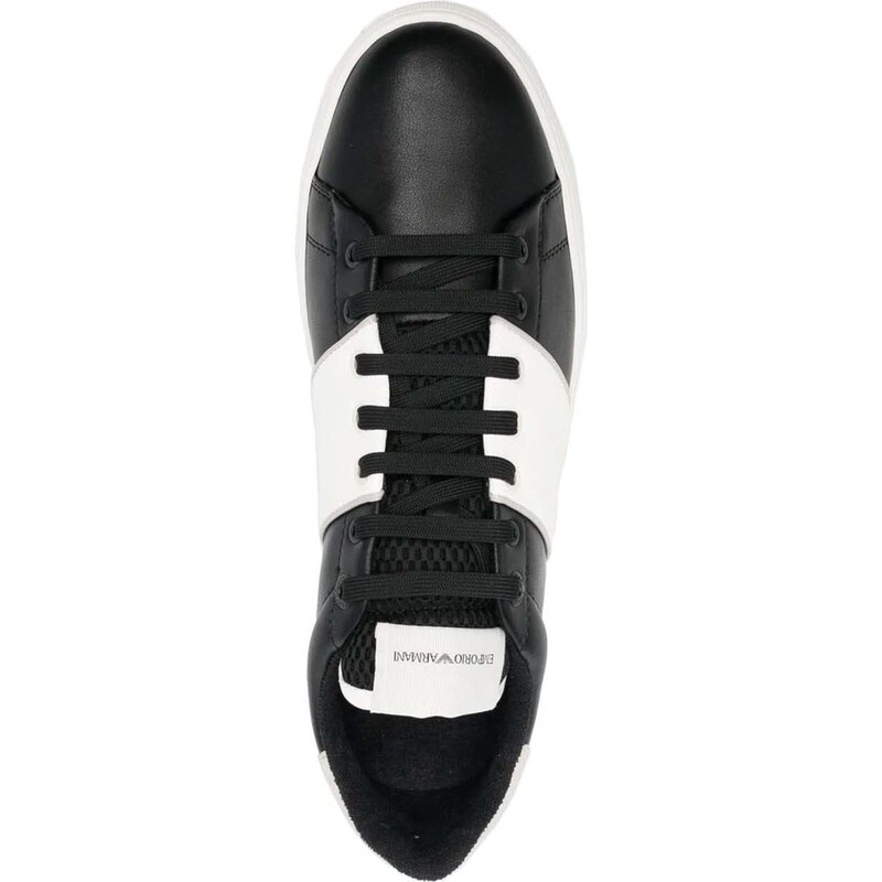 EMPORIO ARMANI Sneakers X4X597XN603 S174 black+off whi+l.grey