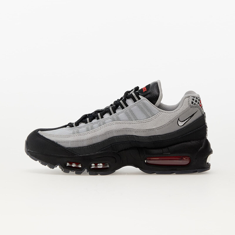 nike air max 95 grey black red