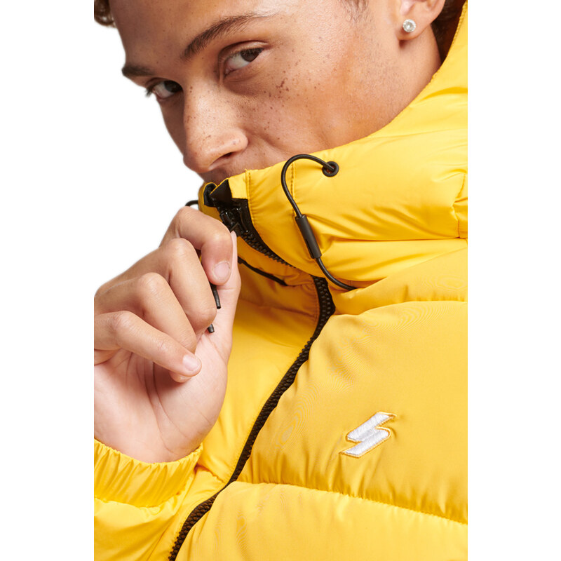 SUPERDRY HOODED SPORTS PUFFER ΜΠΟΥΦΑΝ ΑΝΔΡIKO M5011212A-K1K