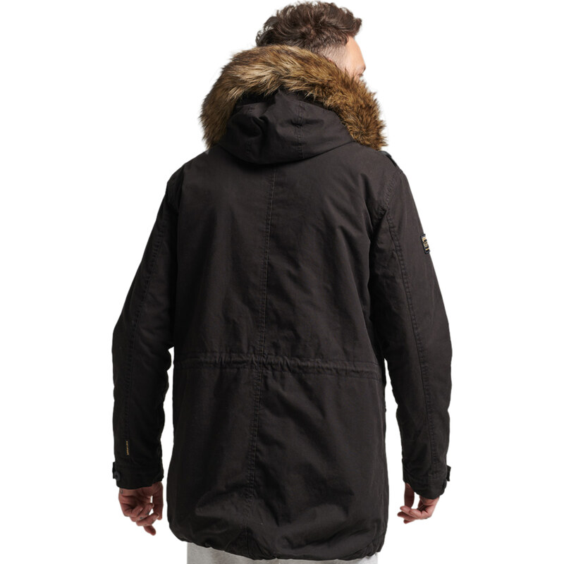 SUPERDRY MILITARY FAUX FUR PARKA ΜΠΟΥΦΑΝ ΑΝΔΡIKO M5011534A-12A