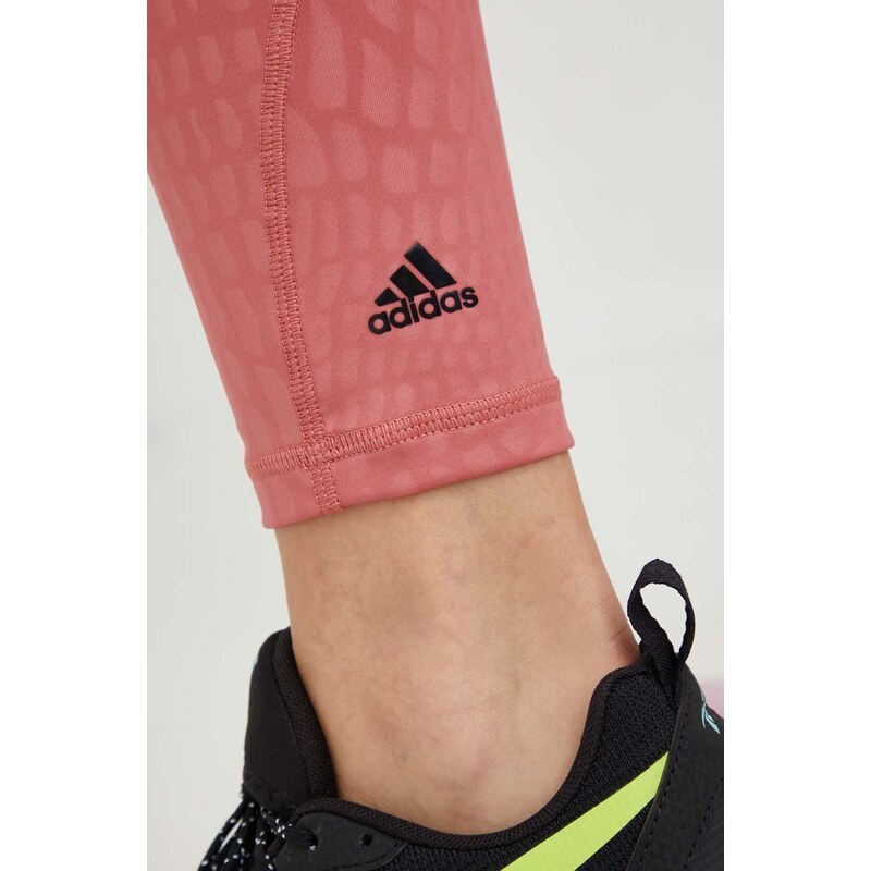 Κολάν προπόνησης adidas Performance Optime χρώμα: ροζ