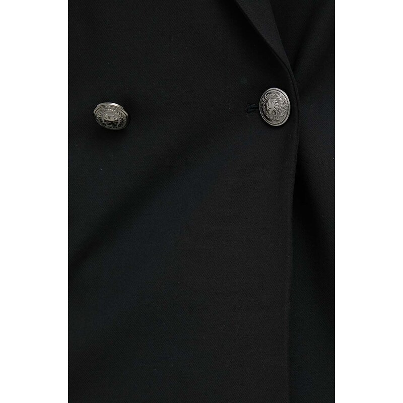 Σακάκι Tommy Hilfiger χρώμα: μαύρο