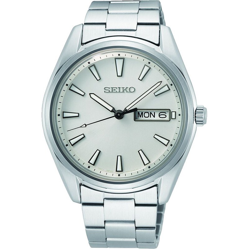 SEIKO Conceptual Series - SUR339P1F, Silver case with Stainless Steel Bracelet