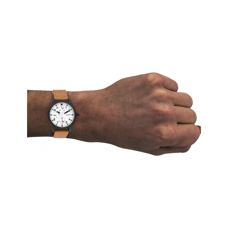 Ανδρικο ρολόι χεριού OOZOO C11005 με λουράκι χρατς...