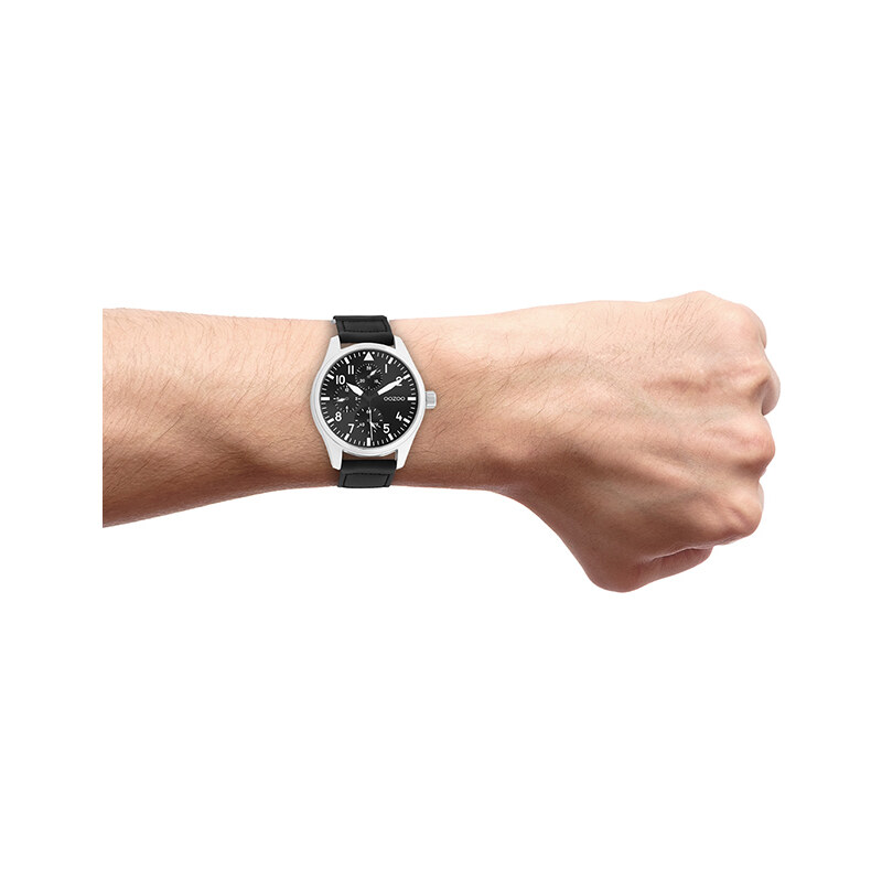 Ανδρικο ρολόι χεριού OOZOO C11009 με λουράκι χρατς...