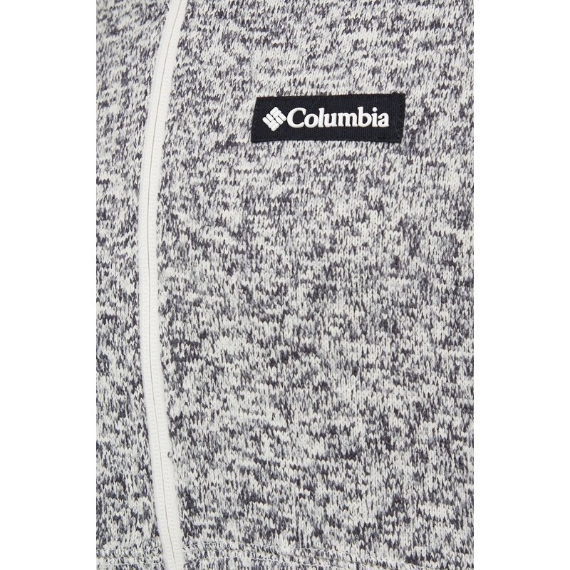 Αθλητική μπλούζα Columbia Sweater Weather γυναικεία, χρώμα: γκρι