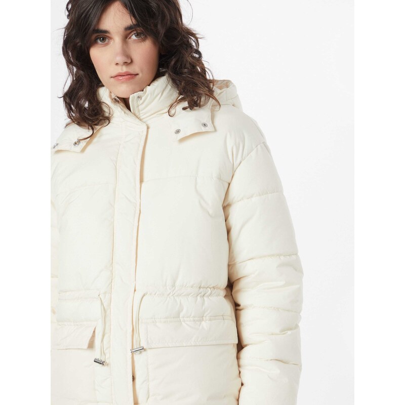 Urban Classics Χειμερινό μπουφάν κρεμ