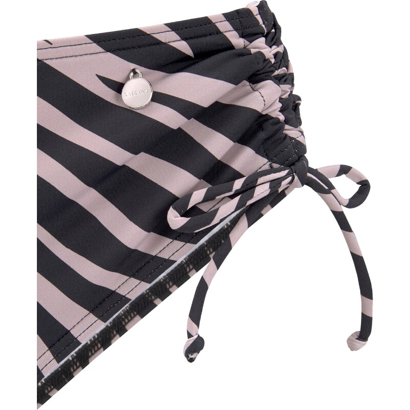 LASCANA Σλιπ μπικίνι 'Kaa' σκούρο μπεζ / μαύρο