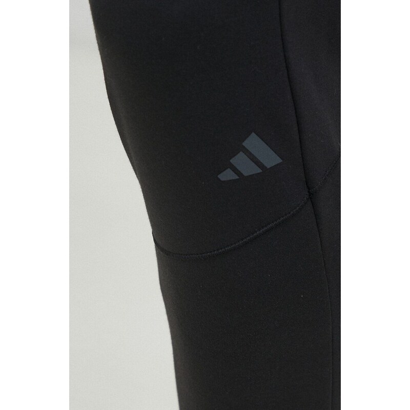 Παντελόνι προπόνησης adidas Performance Designed for Training χρώμα: μαύρο