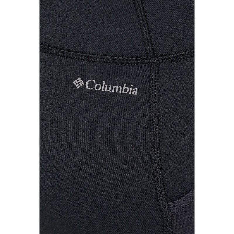Αθλητικό κολάν Columbia Windgates χρώμα: μαύρο