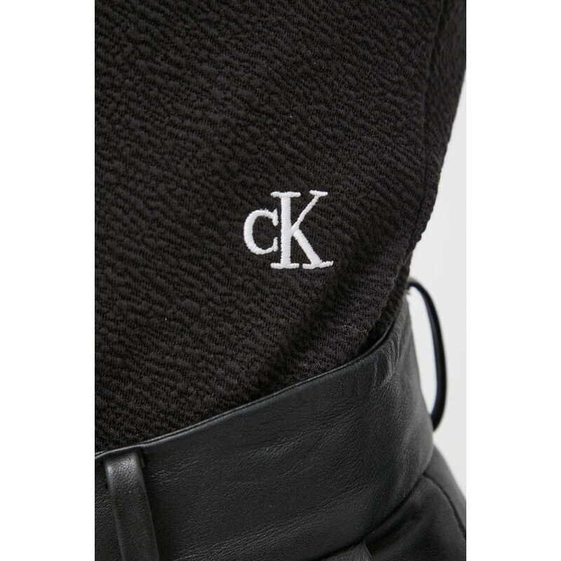 Κορμάκι Calvin Klein Jeans χρώμα: μαύρο