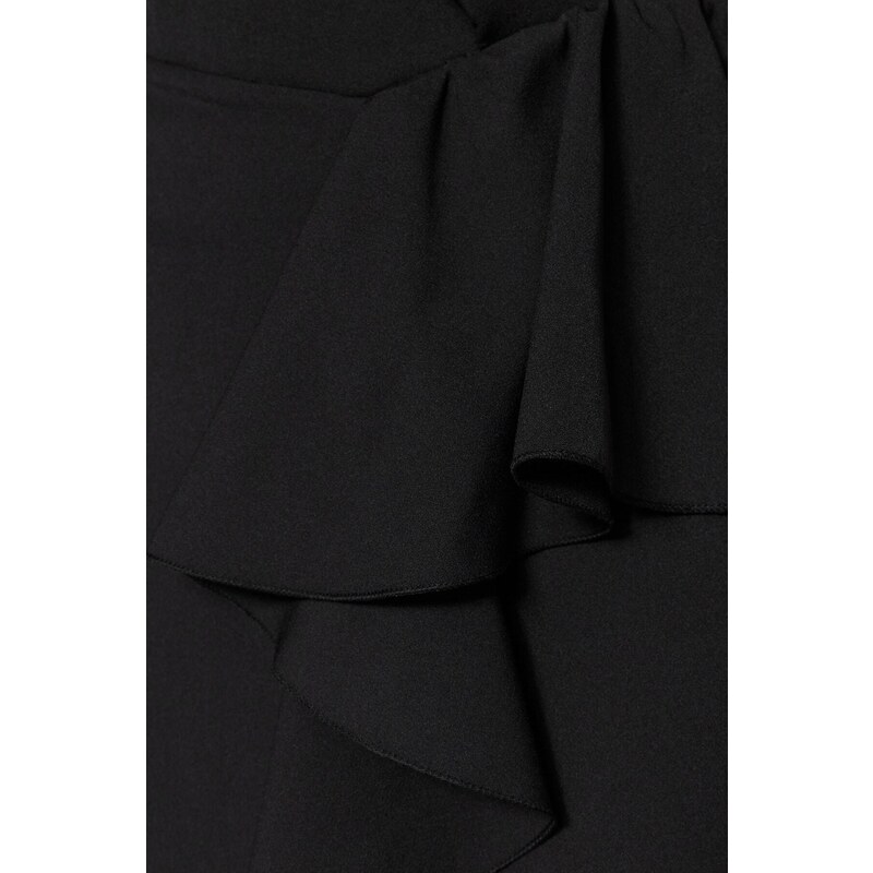 Trendyol Μακρύ Μαύρο Βραδινό Φόρεμα