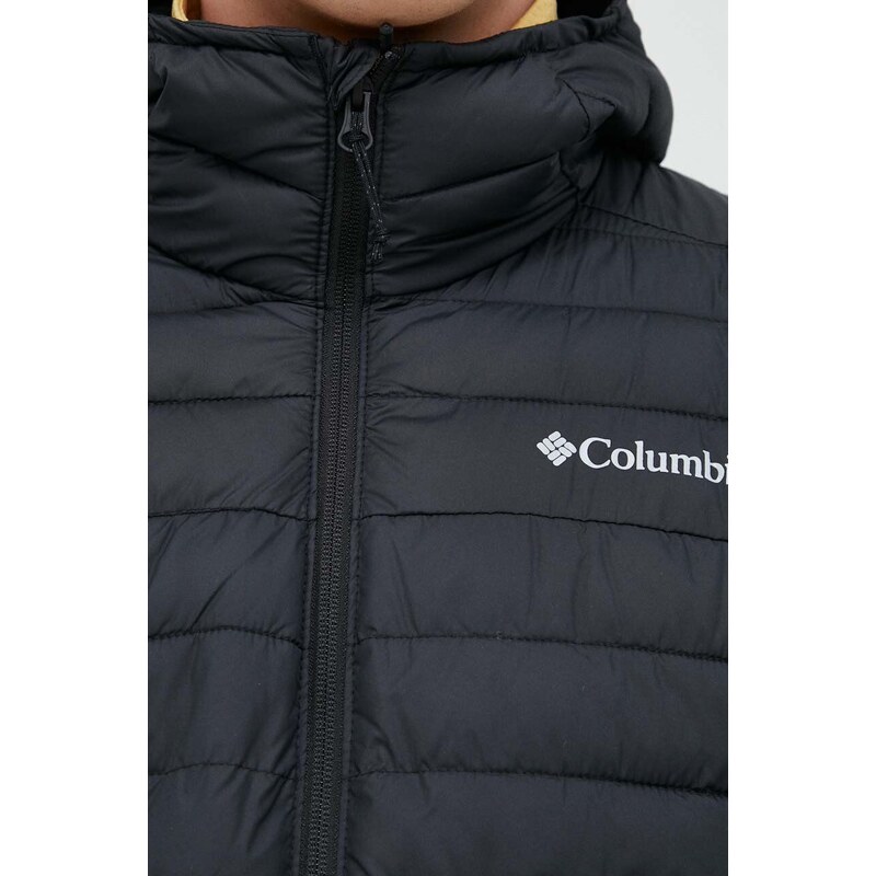 Αθλητικό μπουφάν Columbia Silver Falls χρώμα μαύρο 2034506