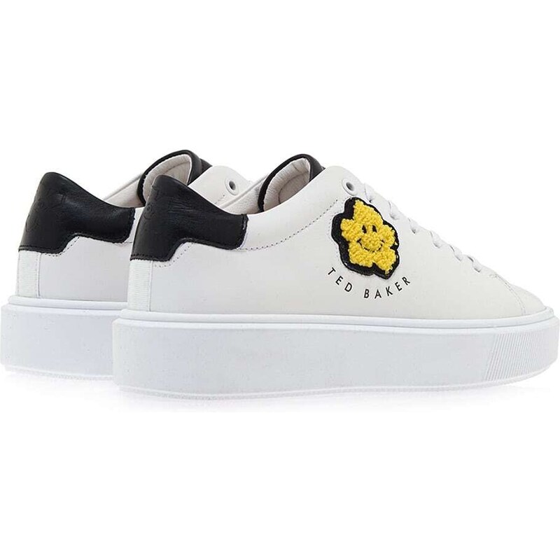 TED BAKER Sneakers Maymay Magnolia Flower Platform Sneaker 266931 white