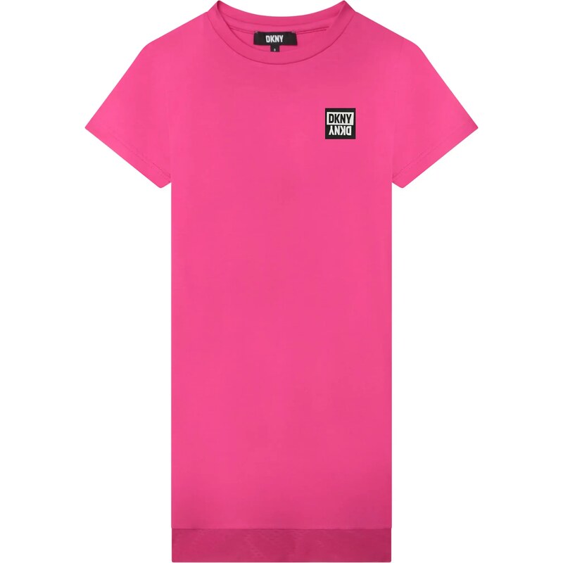 DKNY Φόρεμα καθημερινό D32879/483 S Ροζ Regular Fit