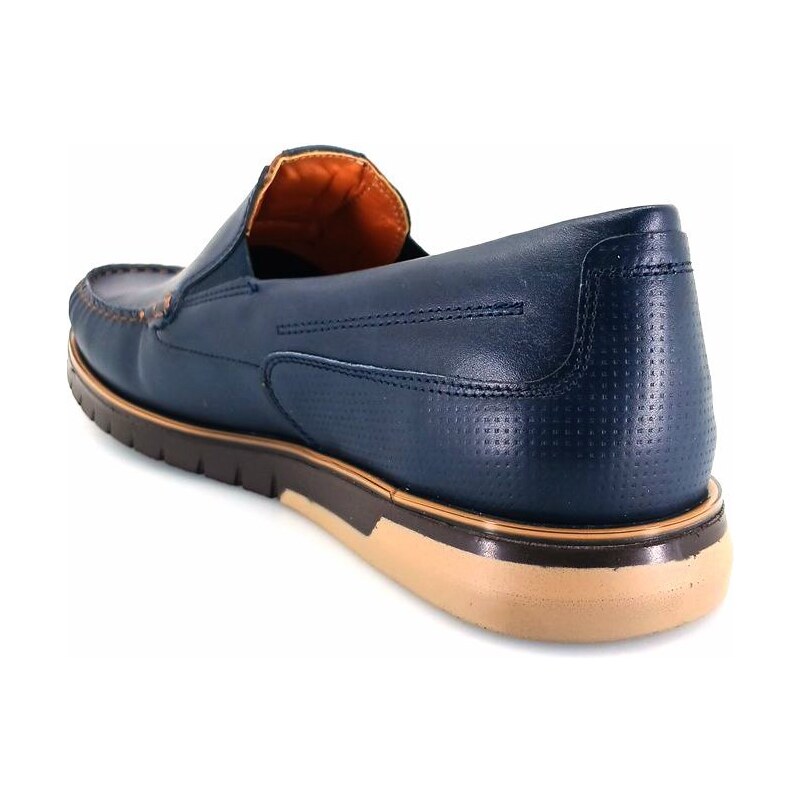 Boxer 21321 (μπλε) ανδρικά boat shoes