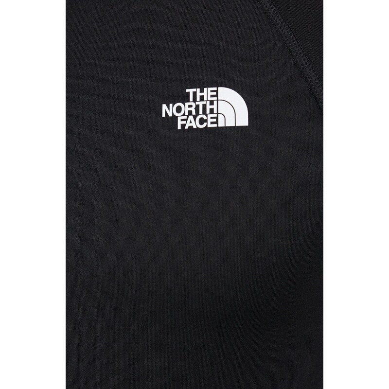 Αθλητική μπλούζα The North Face Flex II χρώμα: μαύρο