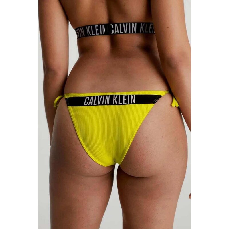 CALVIN KLEIN Bikini Bottom String Side Tie KW0KW01985 lrf lemonade yellow