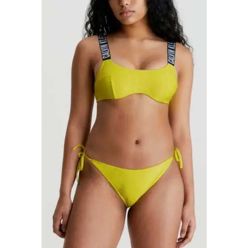CALVIN KLEIN Bikini Top Bralette-Uw KW0KW01968 lrf lemonade yellow