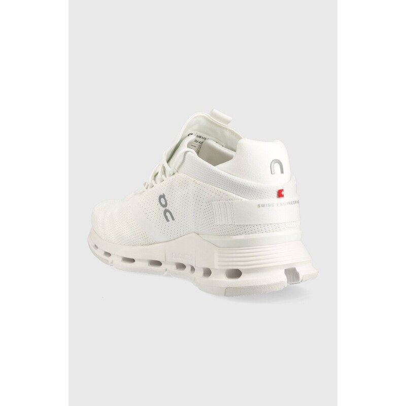 Παπούτσια για τρέξιμο On-running Cloudnova χρώμα άσπρο