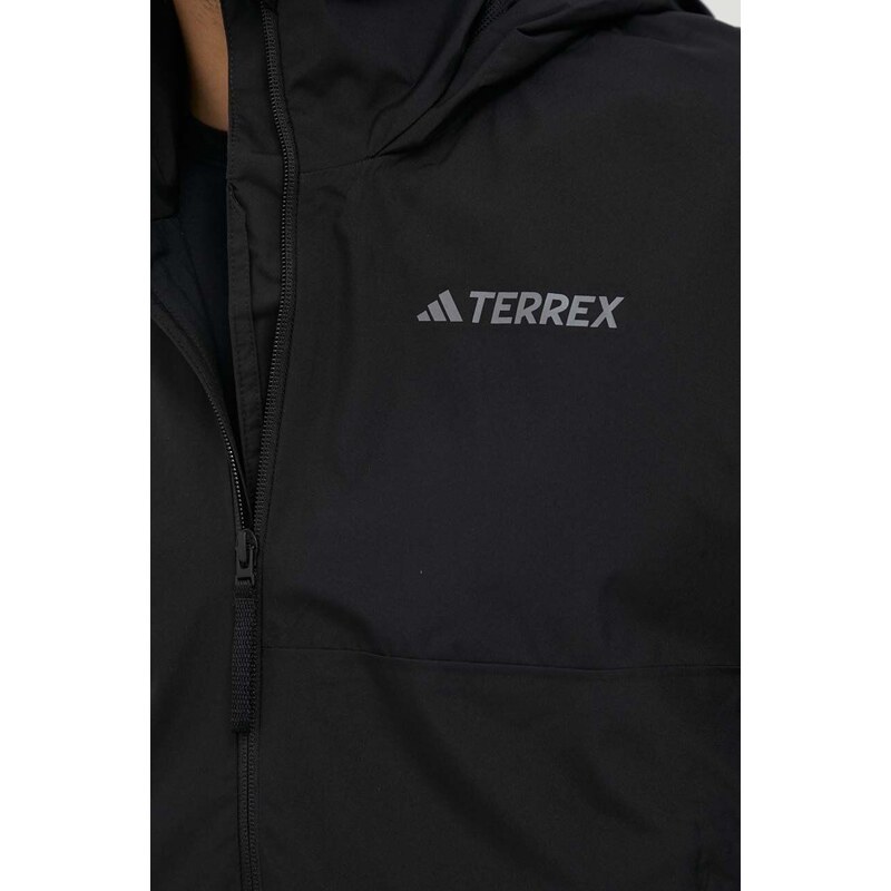 Σακάκι εξωτερικού χώρου adidas TERREX Multi χρώμα: μαύρο