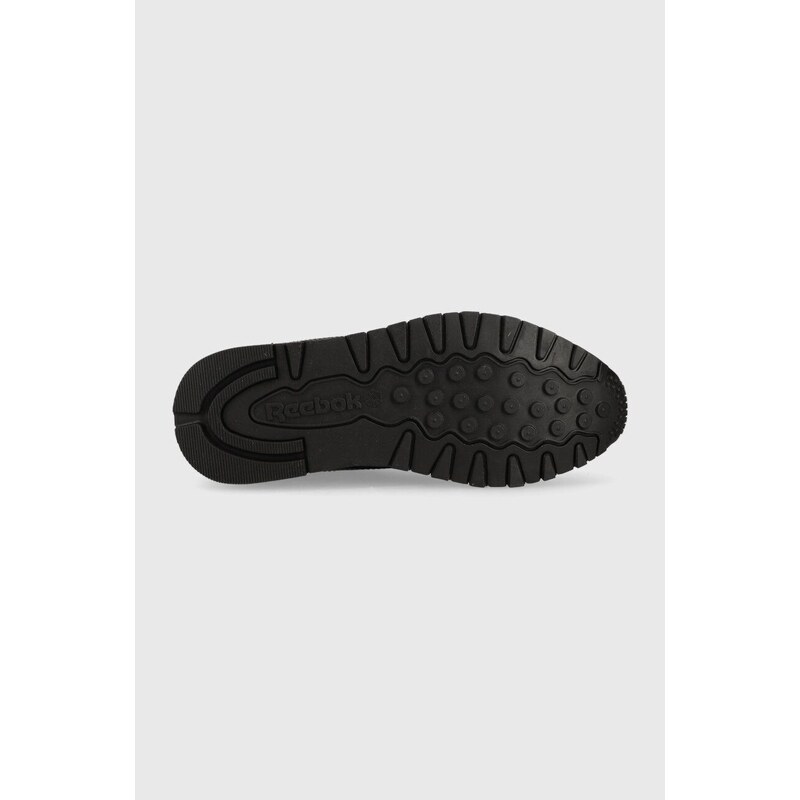 Δερμάτινα αθλητικά παπούτσια Reebok CLASSIC LEATHER χρώμα: μαύρο