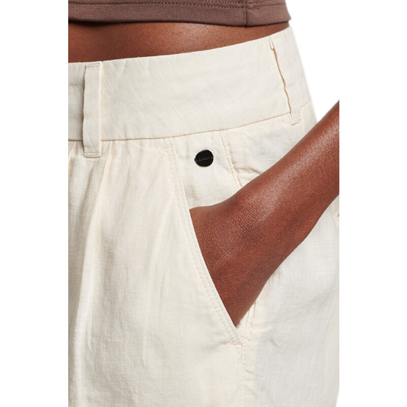 SUPERDRY OVERDYED ΛΙΝΟ ΣΟΡΤΣ ΓΥΝΑΙΚEIO W7110331A-3KU