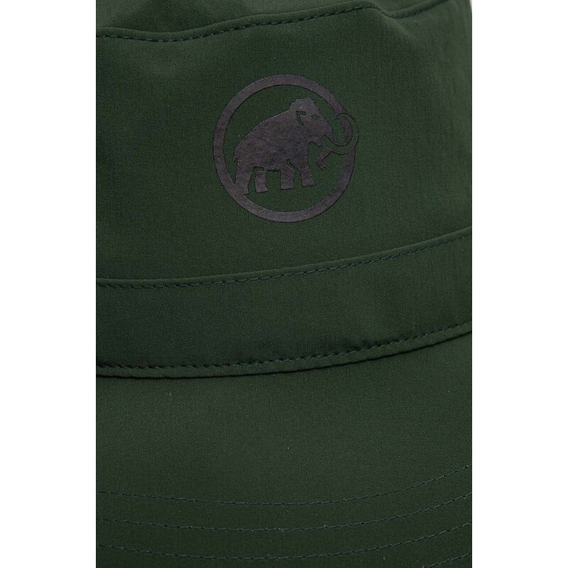 Καπέλο Mammut Runbold χρώμα: πράσινο