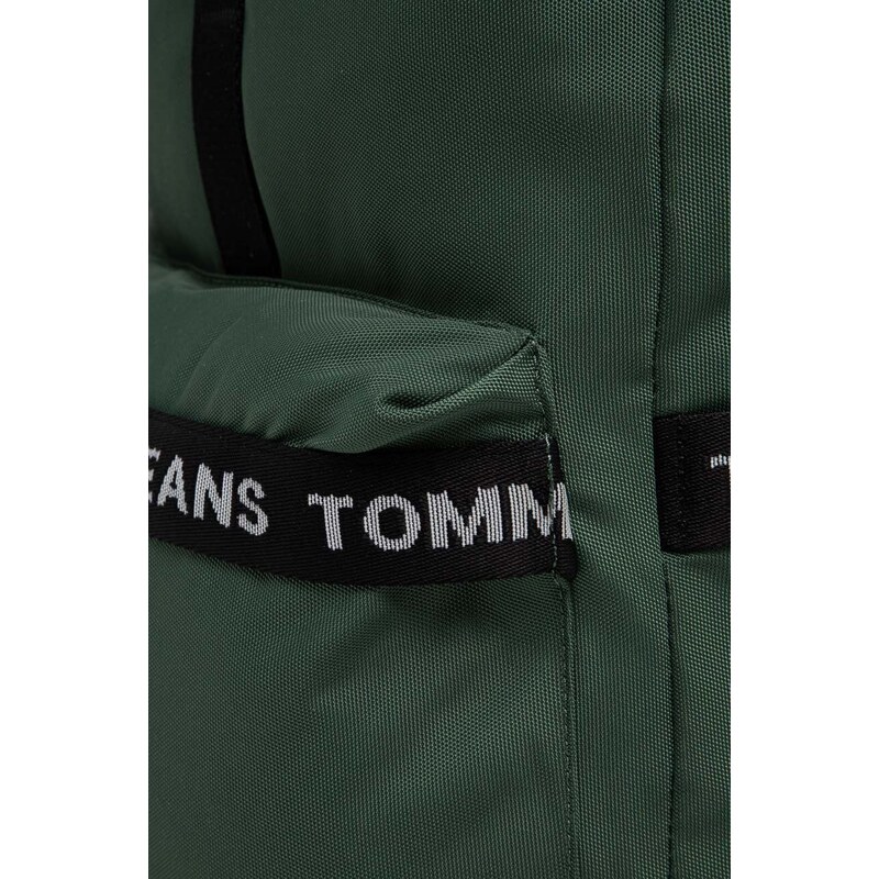 Σακίδιο πλάτης Tommy Jeans χρώμα: πράσινο