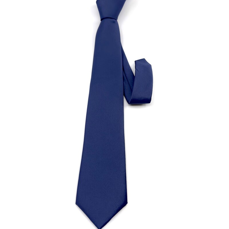 Legend - L-048-62 - Blue Saten - Γραβάτα