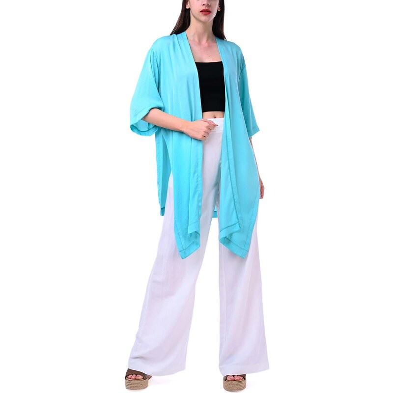 MOUTAKI Κιμονο 23.06.22 turquoise