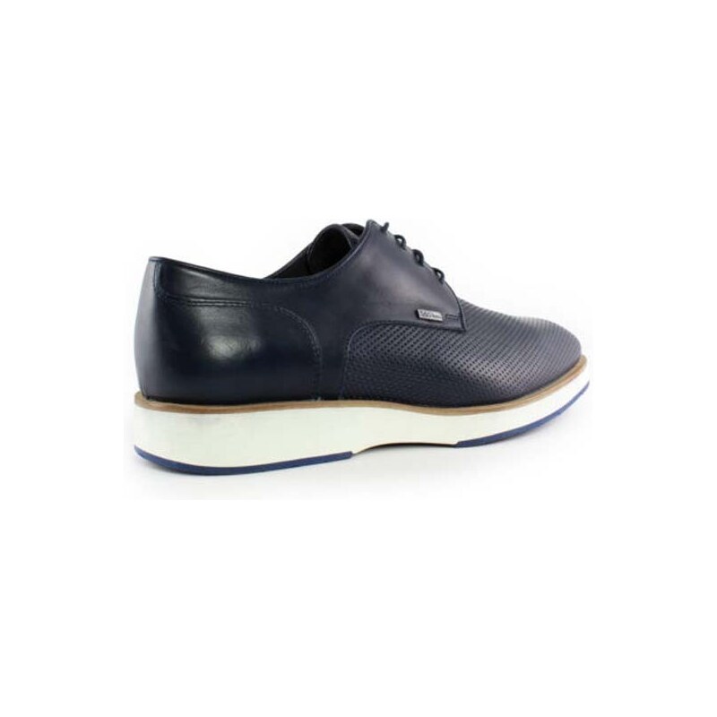 Boss Shoes Oxford Blue Woven