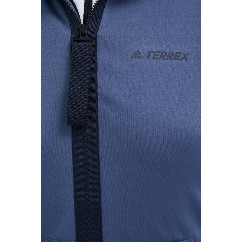 Αθλητική μπλούζα adidas TERREX Tech Flooce με κουκούλα
