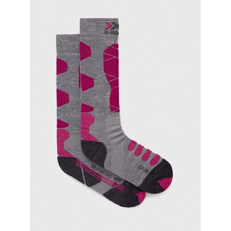 Κάλτσες του σκι X-Socks Ski Silk Merino 4.0