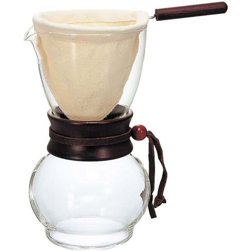 Σετ για την παρασκευή καφέ υπερχείλισης Hario Woodneck Drip Pot 3 Cup