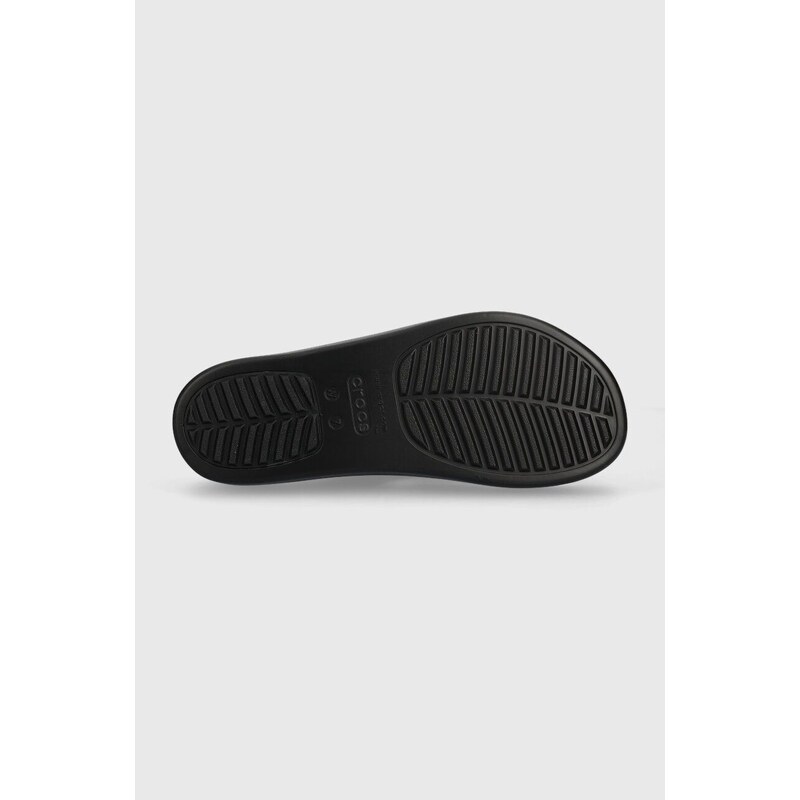Σαγιονάρες Crocs Brooklyn Flip CrocsBrooklyn Flip χρώμα: μαύρο, 28727 IC0434 208727