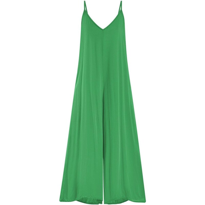 Celestino Oversized ολόσωμη φόρμα με τιράντες πρασινο ανοιχτο για Γυναίκα