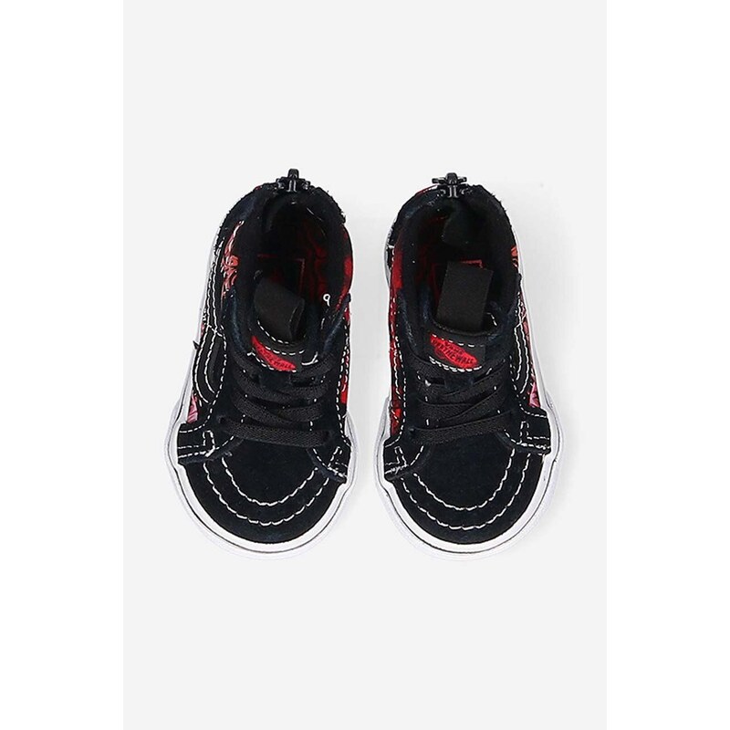 Παιδικά πάνινα παπούτσια Vans X Stranger Things SK8-H χρώμα: μαύρο