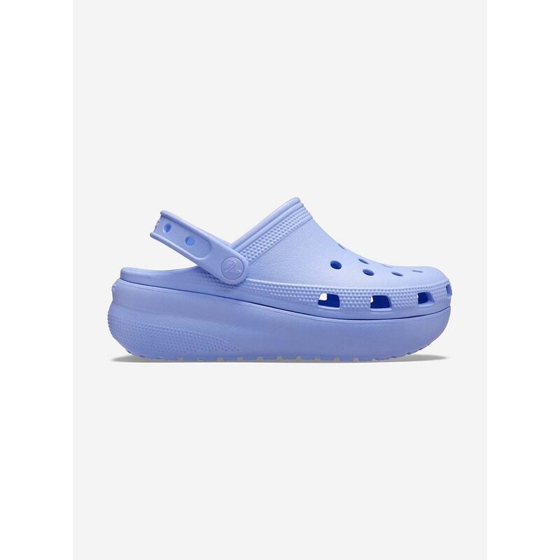 Παιδικές παντόφλες Crocs Classic Cutie Clog χρώμα: μοβ