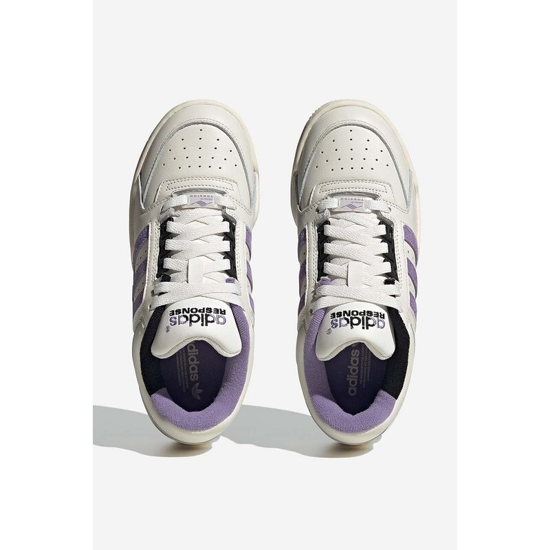 Δερμάτινα αθλητικά παπούτσια adidas Originals Torsion Response HQ8789 χρώμα: άσπρο F30